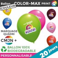 Ballon COLOR-MAX print CMJN+ 20 jours