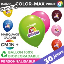 Ballon COLOR-MAX print CMJN+ 30 jours
