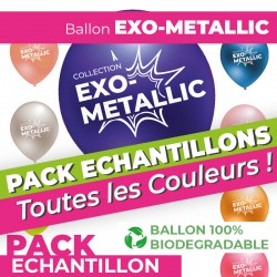 Collection EXO-METALLIC - Echantillons