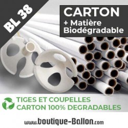 BL38 Tige Ballon PaperStick Recyclé et Coupole recyclée
