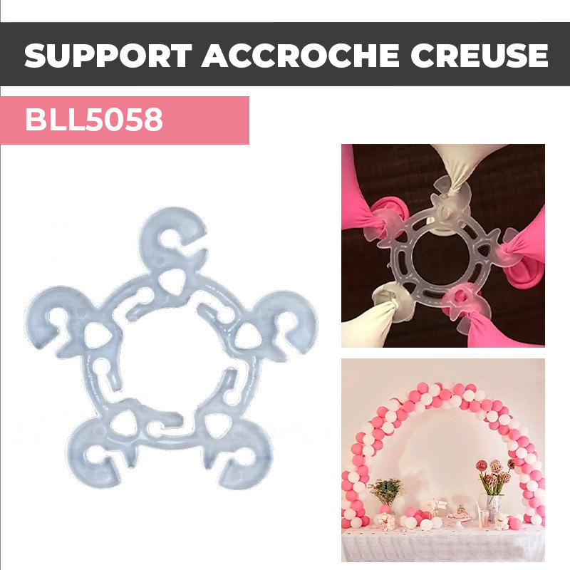 BL58 Support Accroche creuse