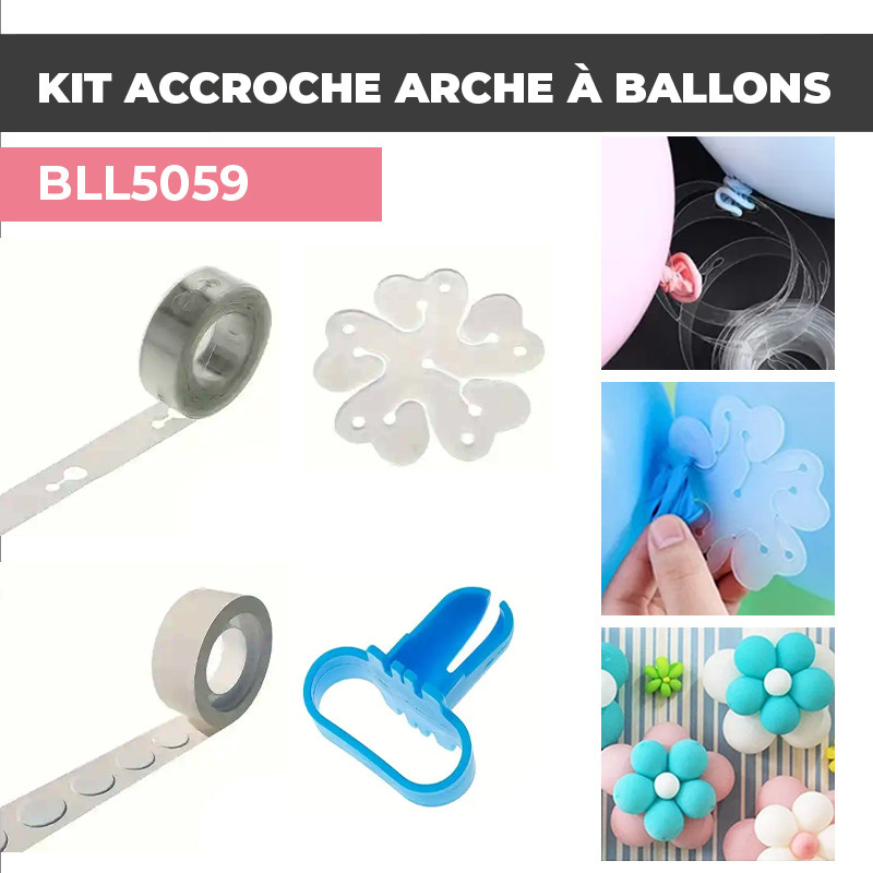 BL59 Kit d'accroche Arche à Ballons