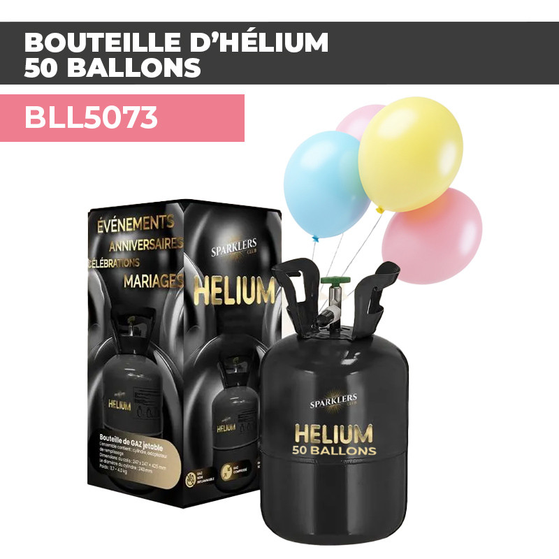 BL73 Bouteille d'hélium - 50 Ballons