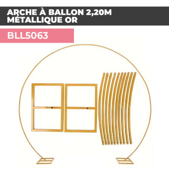 BL63 Arche à Ballon 2,20m - Métallique