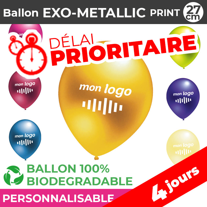 Ballons métal personnalisé express
