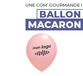 Ballon personnalisé Macaron