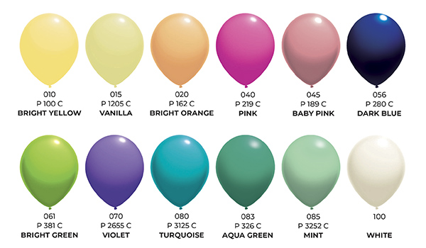 Ballon gonflable personnalisé, Ballon couleur nacrée